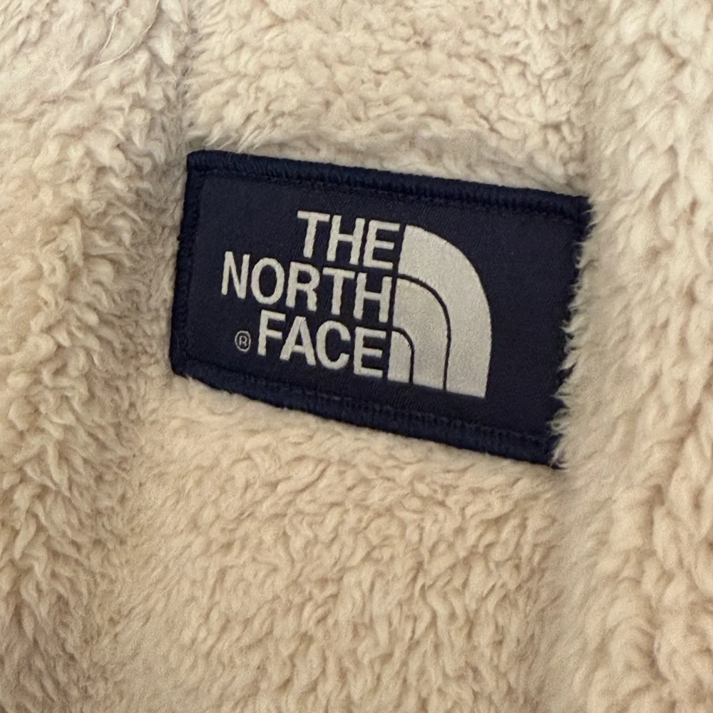 The North Face Campshire Pullover Hoodie, Vintage off White/TNF Black